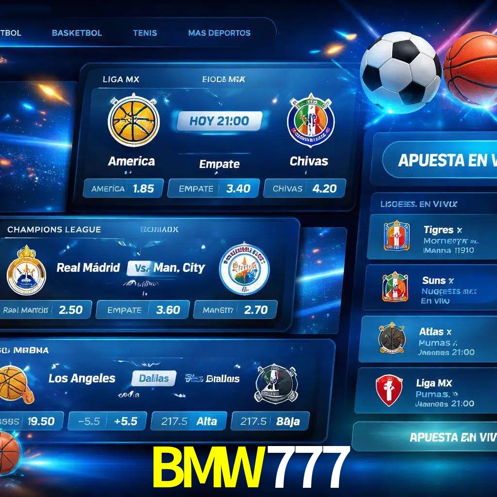 Mercados de apuestas deportivas BMW777 para jugadores en México