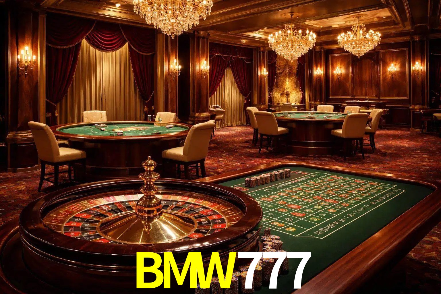 Una escena premium de mesa de casino en vivo con cartas, elementos de ruleta y un ambiente pulido de estudio de transmisión.